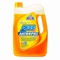 AGA311Z Антифриз серии MOTOPOWER, готовый к применению оранжевый -35°С G-12++ 5кг